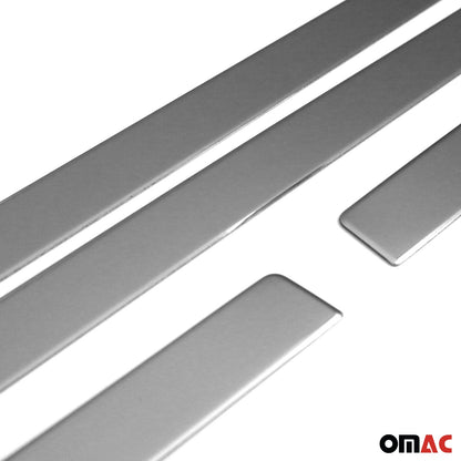 OMAC Side Door Molding Trim for Toyota Corolla 2020-2024 Sedan Steel Silver 4x 7047131