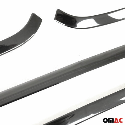 2019-2025 Mercedes Sprinter W907 910 Front Bumper Grill Trim Stainless Steel Dark 4x