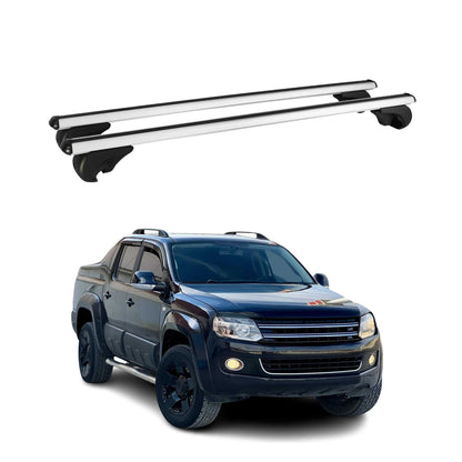 2010-2020 VW Amarok Roof Rack Cross Bars Silver