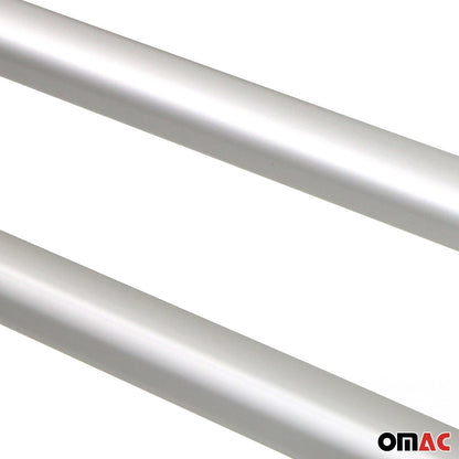 2015-2025 Ford Transit & E-Transit L2 Regular Roof Rack Rails Side Rails Silver