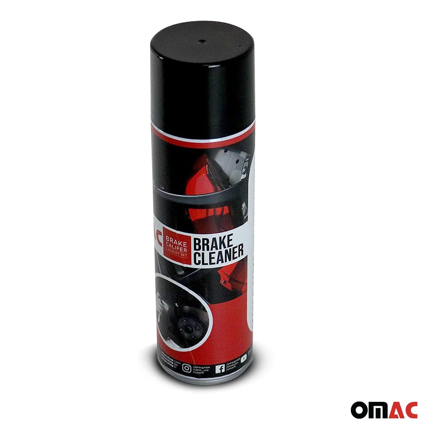 OMAC Brake Caliper Cleaner Spray ABS Disc Cleaner Easy & Quick 17 Oz 6 Pcs 96AA1001SET6