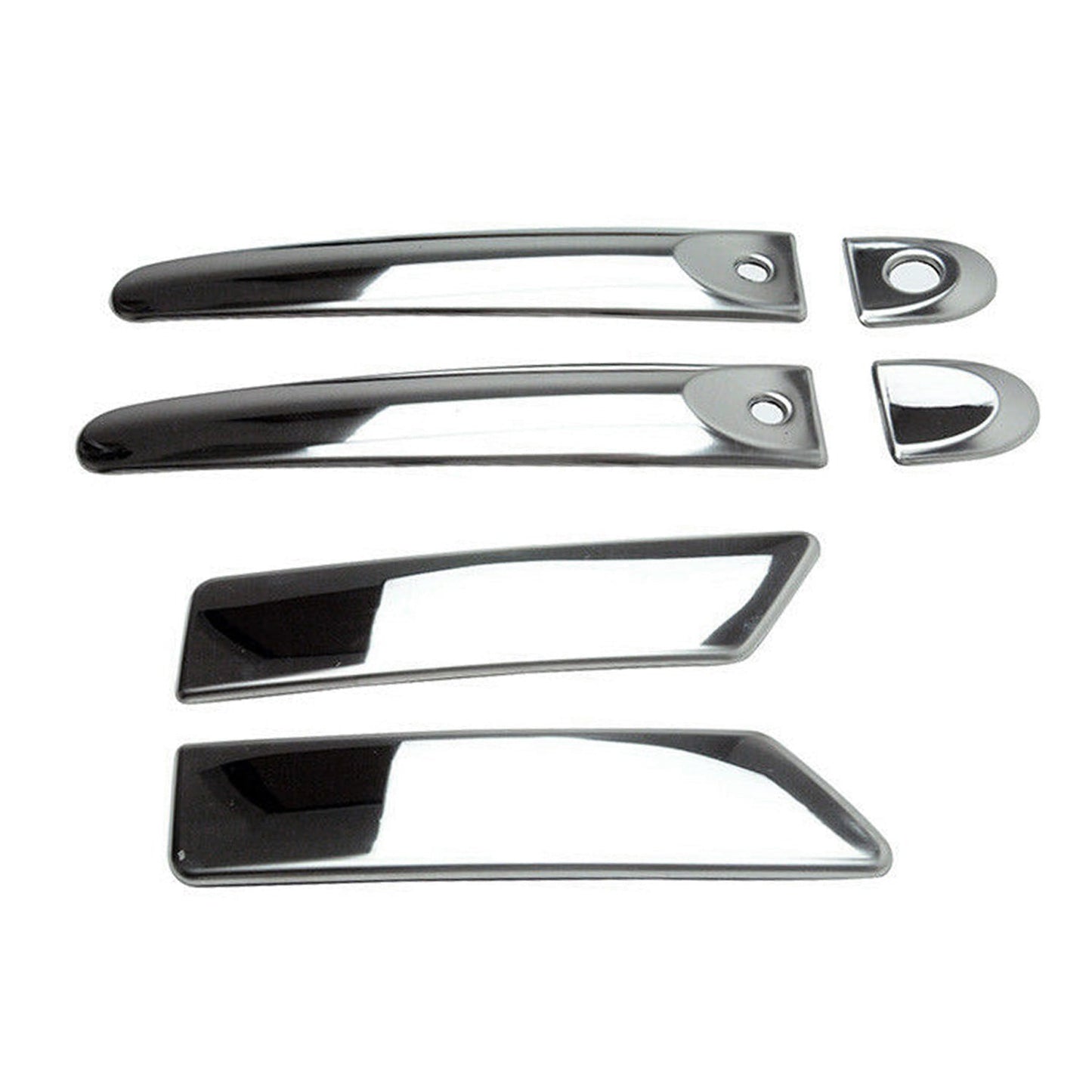 OMAC Car Door Handle Cover Protector for Chevrolet Captiva Sport 2012-2015 Steel 8Pcs U006029