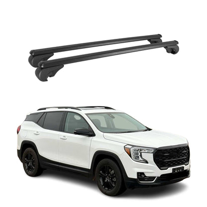 2018-2024 GMC Terrain / Terrain Denali Roof Rack Cross Bars Black