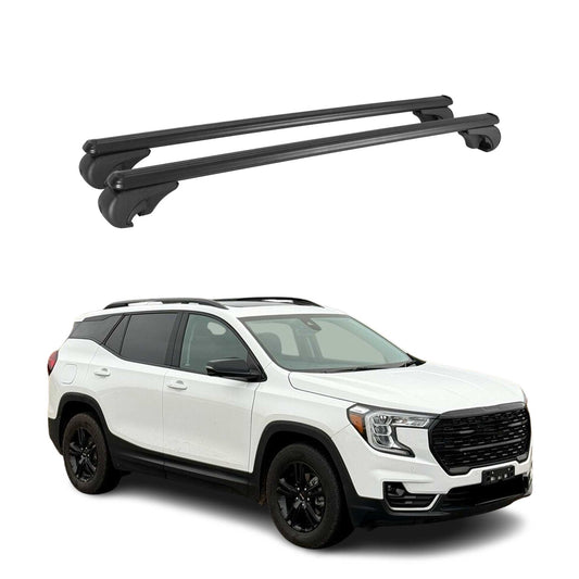 2018-2024 GMC Terrain / Terrain Denali Roof Rack Cross Bars Black