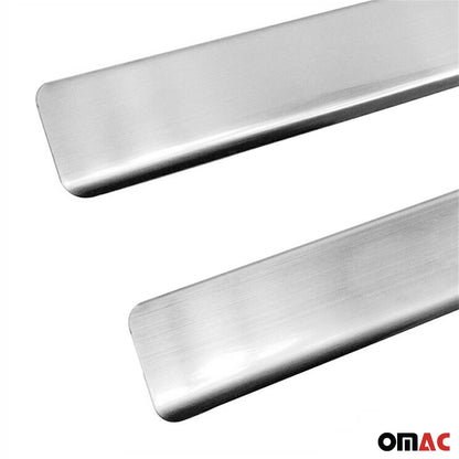 OMAC Door Sill Scuff Plate Scratch Protector for Citroen Berlingo 2008-2012 Steel 4x 5723091N