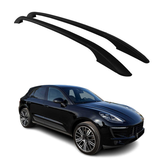 2015-2025 Porsche Macan Roof Rack Rails Side Rails Black