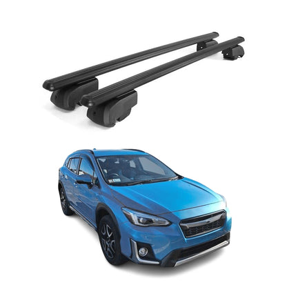 2019-2024 Subaru Crosstrek Hybrid Roof Rack Cross Bars Black