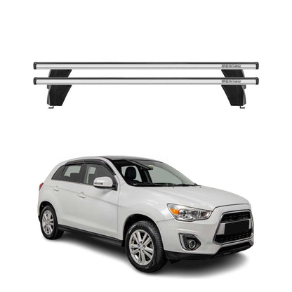 2013-2015 Mitsubishi Outlander Sport Roof Rack Cross Bars Silver