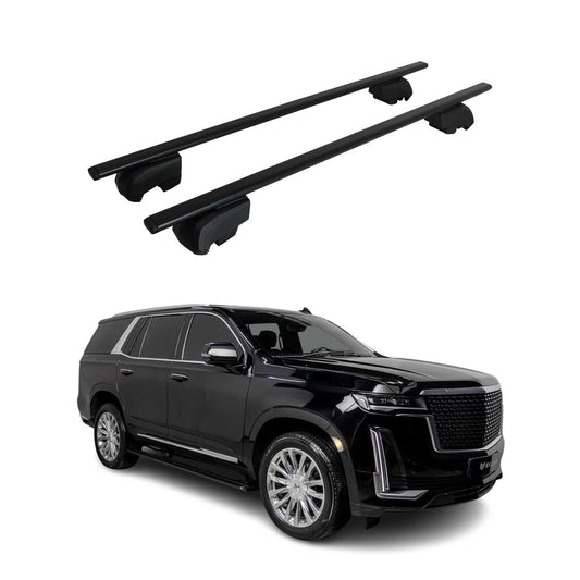 2021-2025 Cadillac Escalade ESV Roof Rack Cross Bars Black