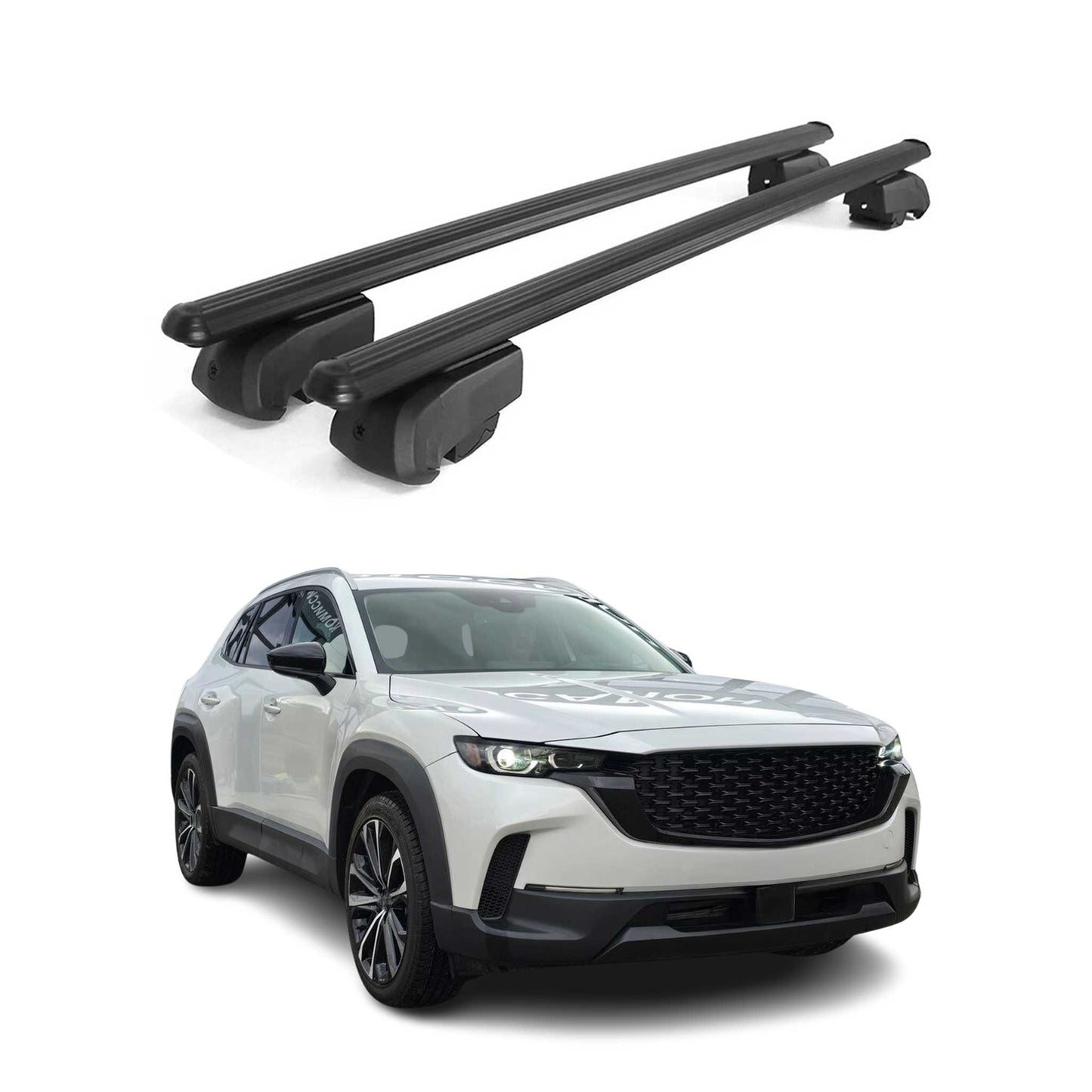 2023-2025 Mazda CX-50 Roof Rack Cross Bars Black