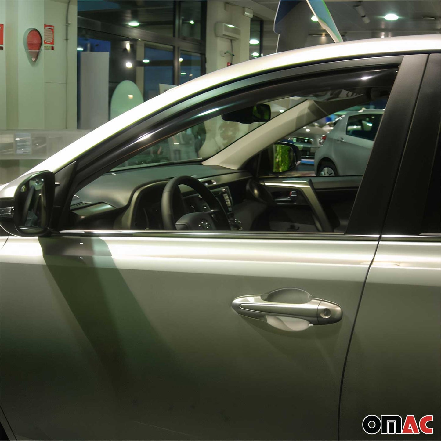 2013-2018 Toyota RAV4 Window Visor Vent Rain Deflector 4Pcs Smoke