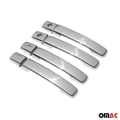 OMAC Car Door Handle Cover Protector for Nissan Frontier 2005-2021 Steel 4 Pcs 5003044