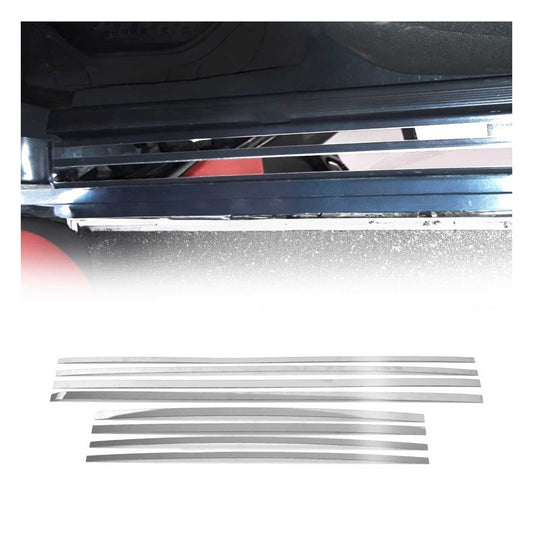 1988-1994 Mercedes E Class W124 Door Sill Scuff Plate Protector Stainless Steel 8x