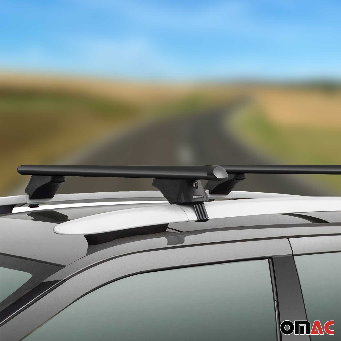 2010-2016 Cadillac SRX Roof Rack Cross Bars Black