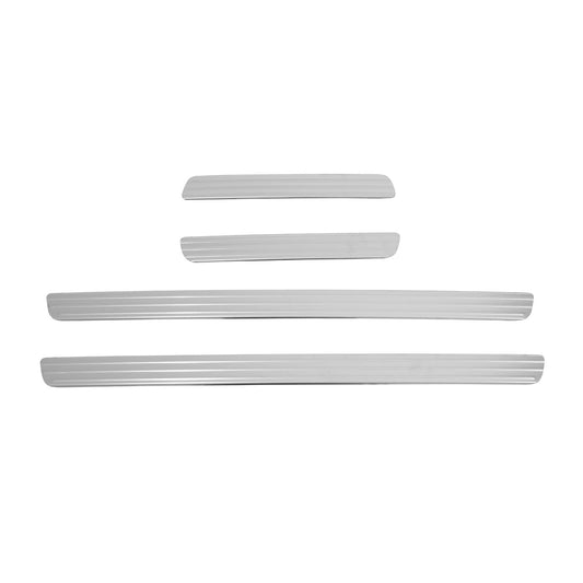 OMAC Door Sill Scuff Plate Scratch Protector for VW Golf Mk7 2015-2021 Steel 4 Pcs 7515094N