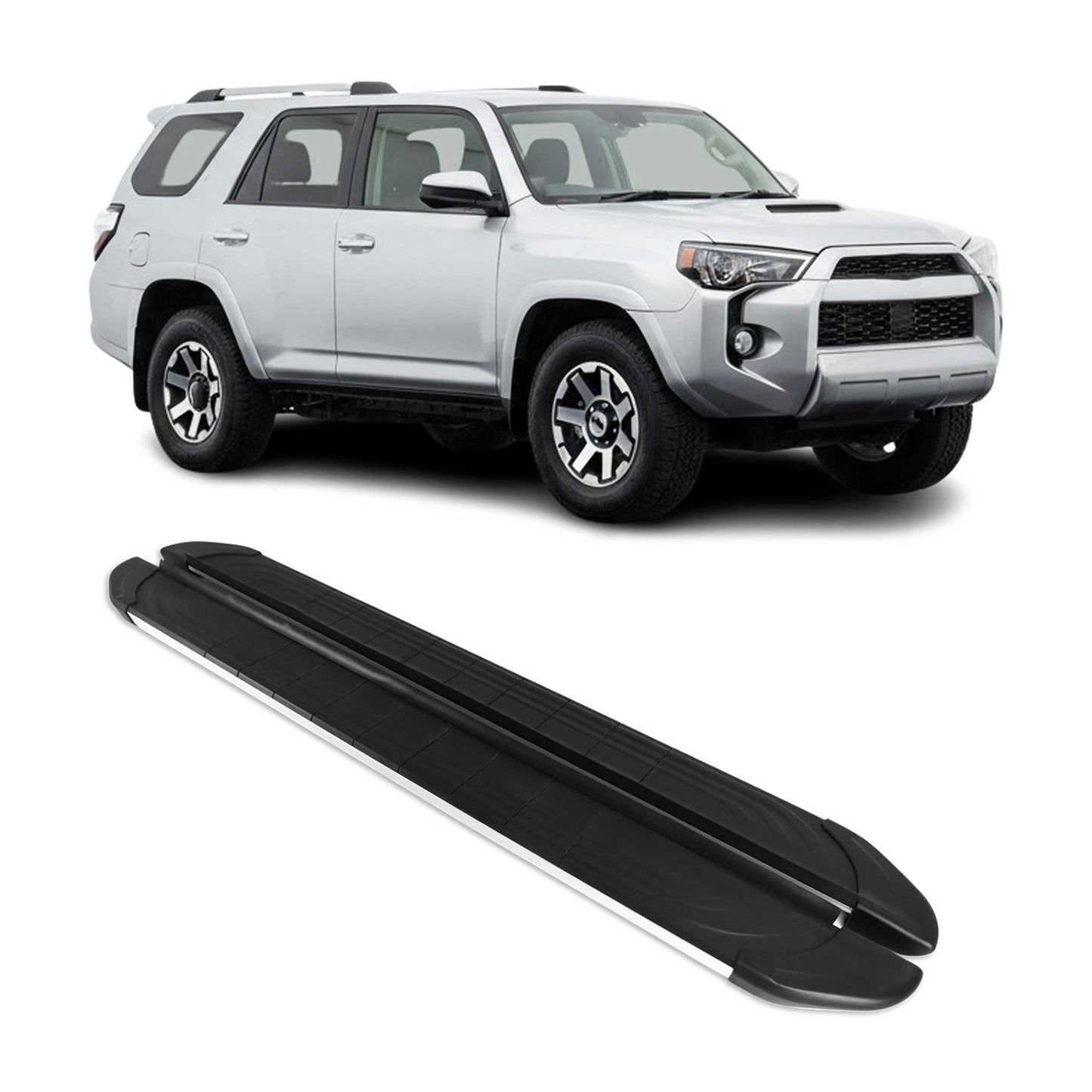 2010-2024 Toyota 4Runner Nerf Bar Side Step Running Boards Alu 2x