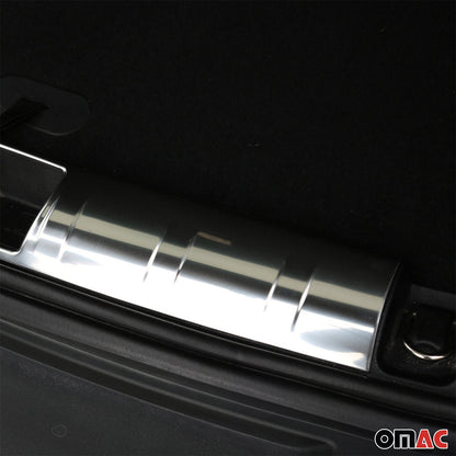 2019-2024 Jeep Renegade Trunk Sill Cover Bumper Guard Protector Steel Silver