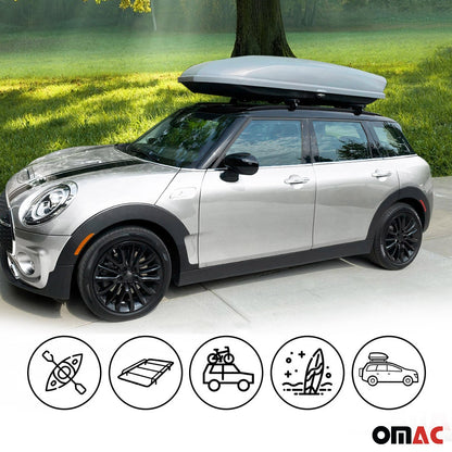 2020-2024 Volvo V60 Cross Country Roof Rack Cross Bars Silver