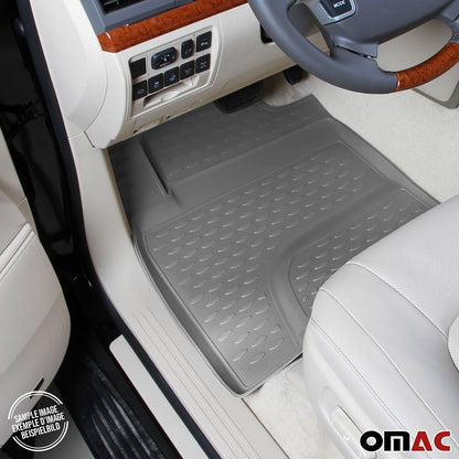 OMAC Floor Mats Liner for Honda Element 2003-2011 Gray 3 Pcs 3489444G