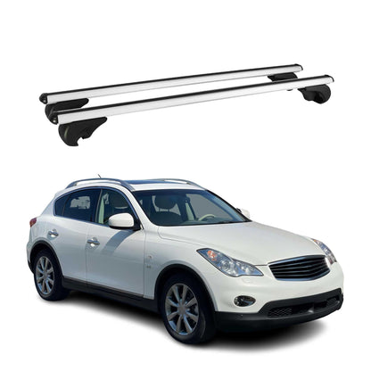 2014-2017 Infiniti QX50 Roof Rack Cross Bars Silver