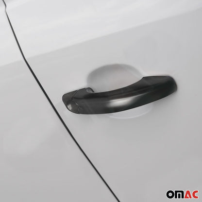 OMAC Car Door Handle Cover Protector for VW Amarok 2010-2020 Dark 8 Pcs 7535041B