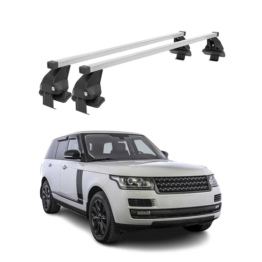 2013-2021 Land Rover Range Rover Roof Rack Cross Bars Silver