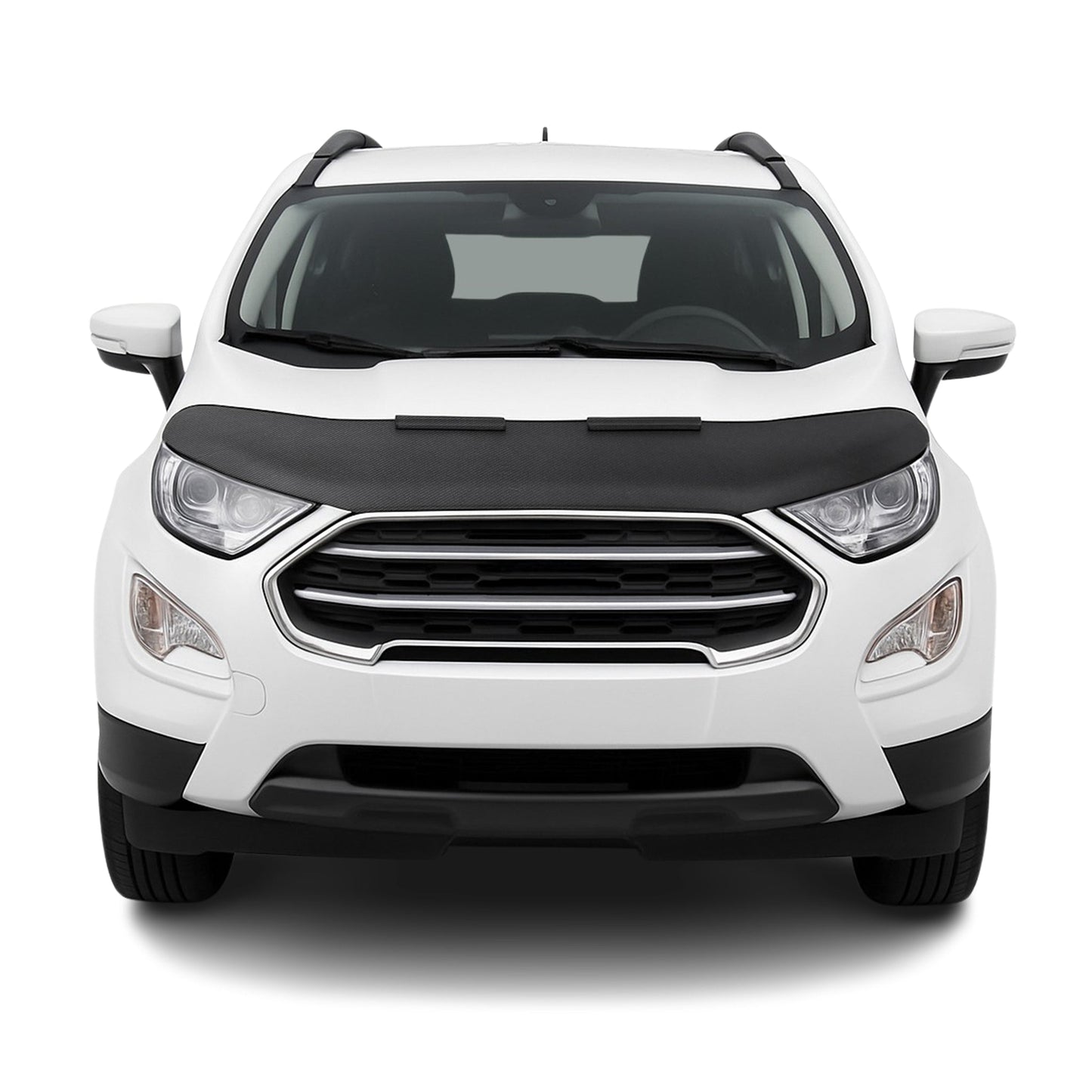 2018-2022 Ford EcoSport Car Bonnet Mask Hood Bra Carbon Black 1 Pc