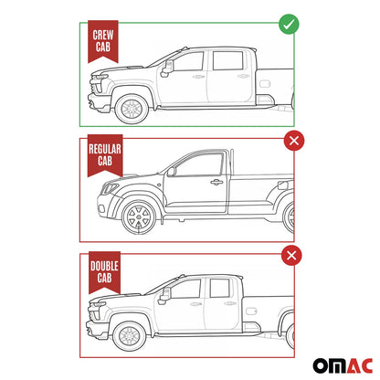 2015-2020 Ford F-150 SuperCrew Premium Floor Mats Liners First Row Front