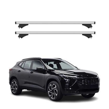 2024-2025 Chevrolet Trax Roof Rack Cross Bars Luggage Carrier Silver