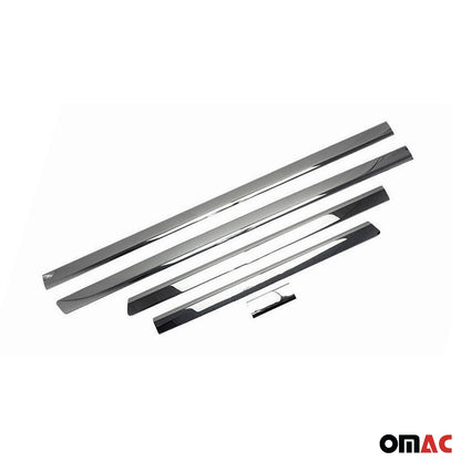 OMAC Side Door Molding Trim for VW T5 Transporter 2003-2015 Steel Silver 5x 7522134