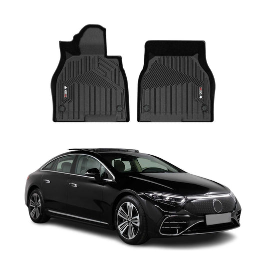 2022-2024 Mercedes EQS Liftback V297 Premium Floor Mats Liners First Row Front Black