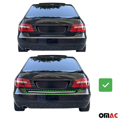 2010-2016 Mercedes E Class W212 Sedan Rear Trunk Molding Trim Stainless Steel