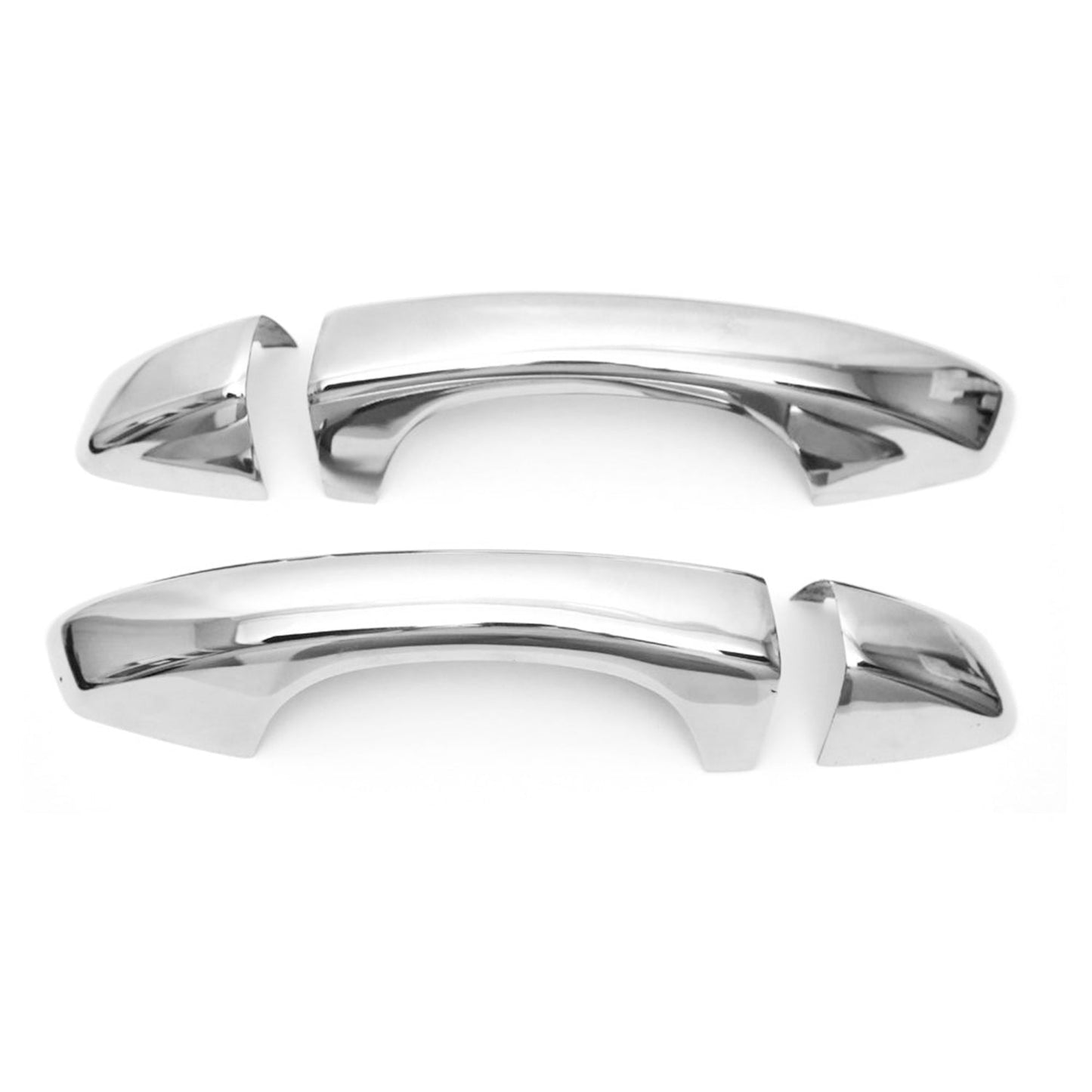 OMAC Car Door Handle Cover Protector for VW Golf 2015-2021 Steel Chrome 4 Pcs '7515042