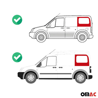 OMAC Window Glass Fit Kit For Ford Transit Connect 2010-2013 Rear Left Sliding Door FTSET1-2620405T-1RSDFL