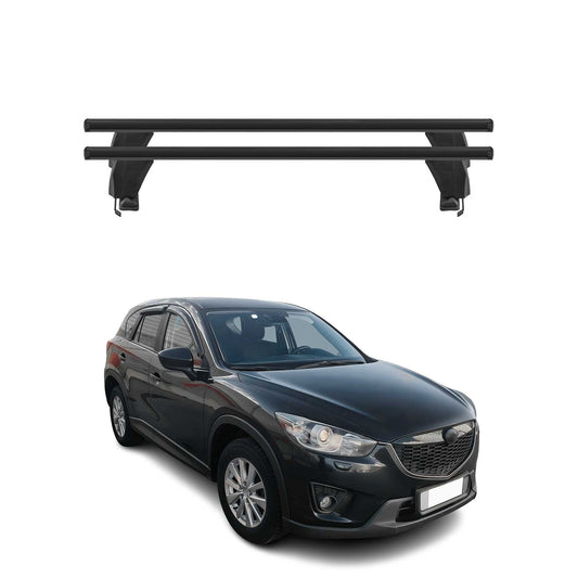 2013-2016 Mazda CX-5 Roof Rack Cross Bars Black