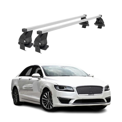 2013-2020 Lincoln MKZ Roof Rack Cross Bars Silver