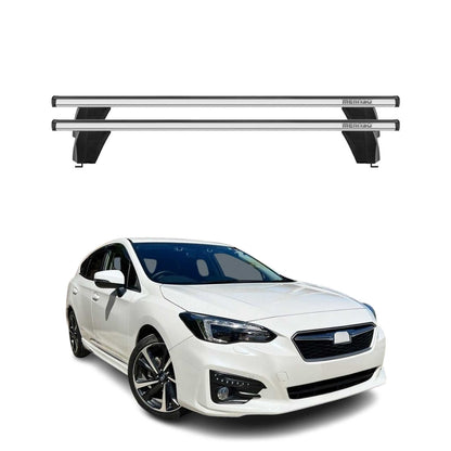 2017-2023 Subaru Impreza Roof Rack Cross Bars Silver