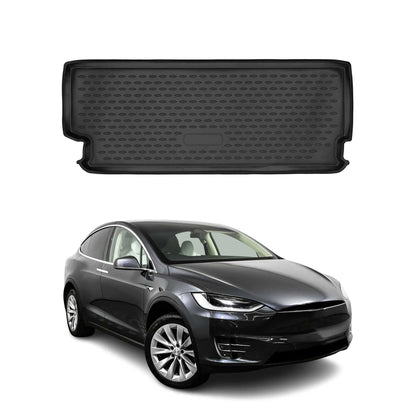 2016-2020 Tesla Model X Cargo Liner Trunk Mat All Weather Black