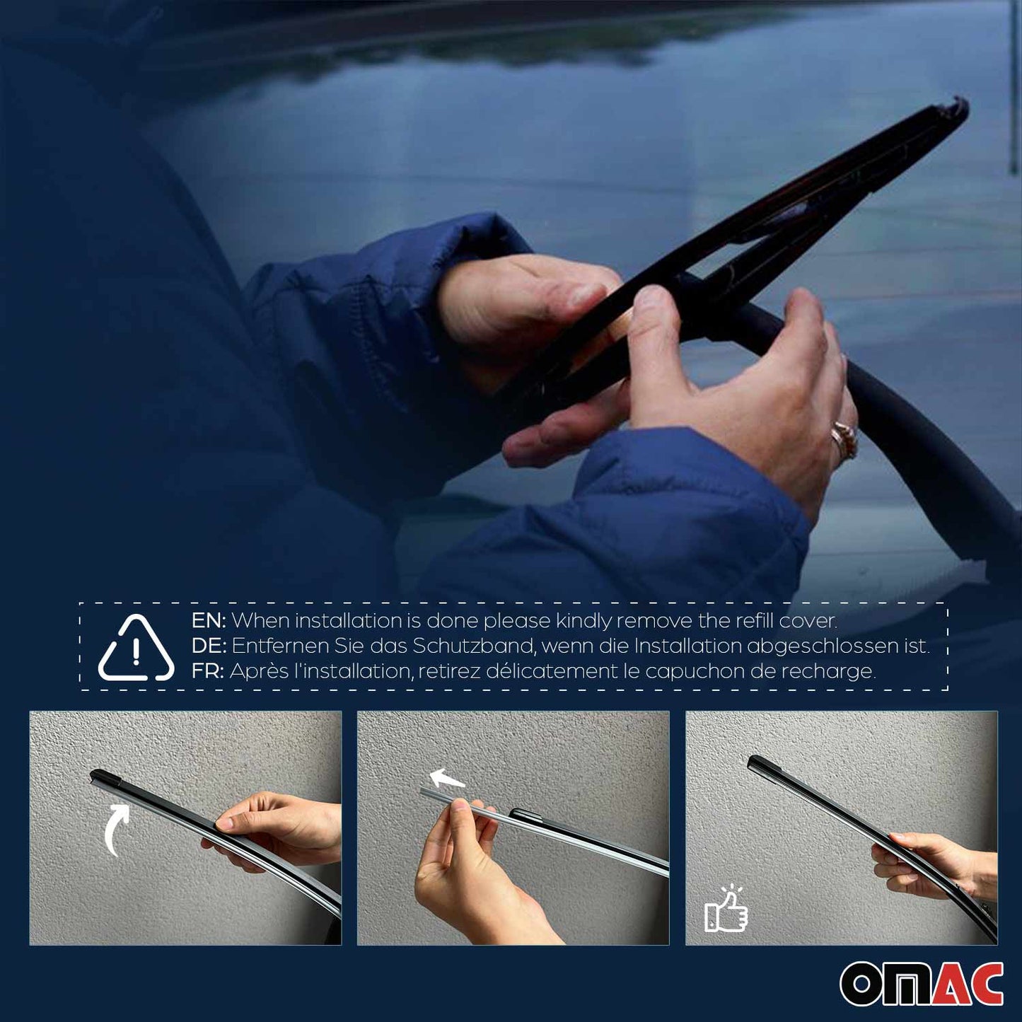 2008-2020 Dodge Grand Caravan Rear Windshield Wiper Blades