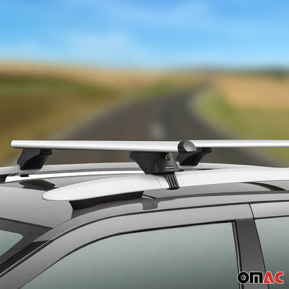 2024-2025 Chevrolet Trax Roof Rack Cross Bars Luggage Carrier Silver 2Pcs