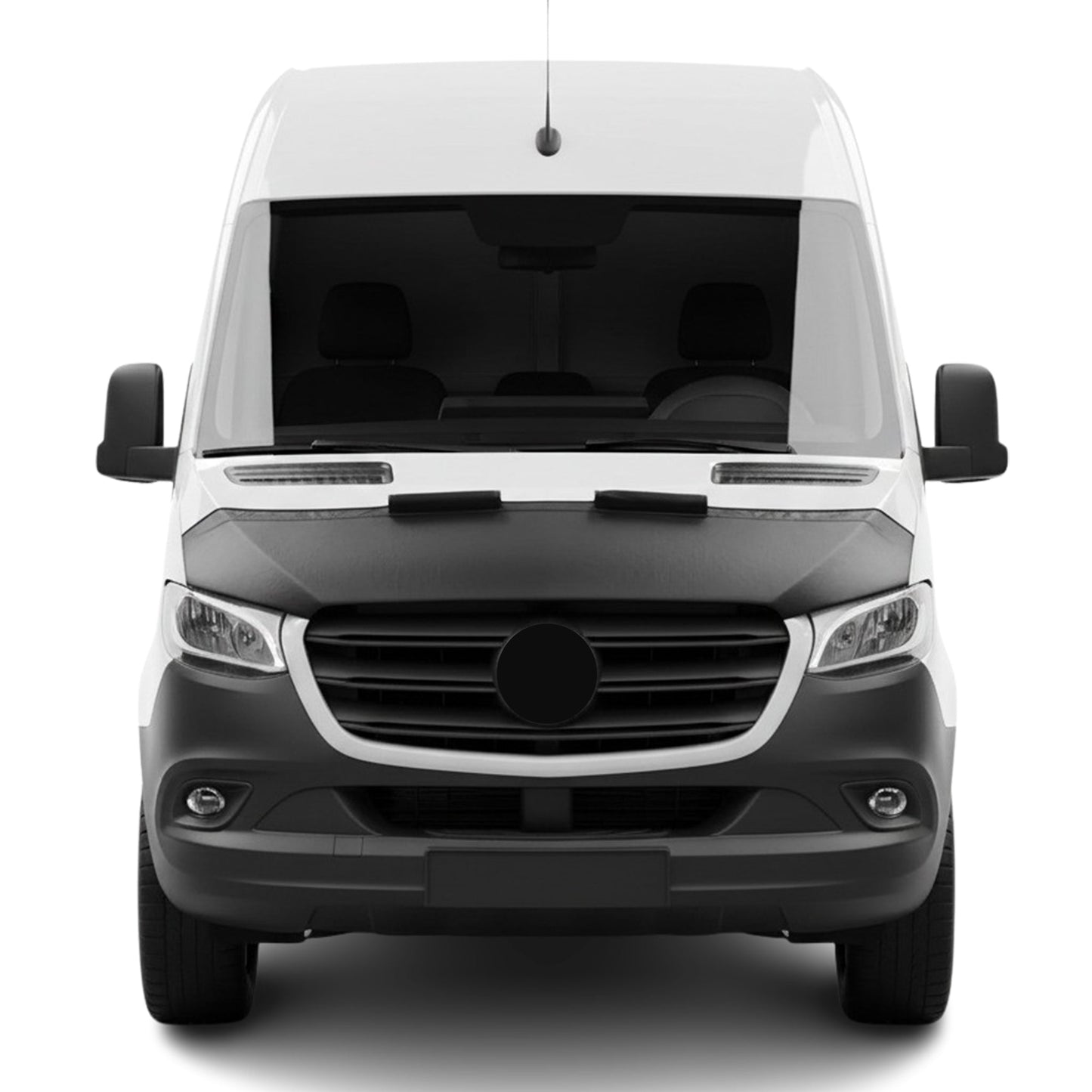 2019-2025 Mercedes Sprinter W907 910 Car Bonnet Mask Hood Bra Black 1 Pc