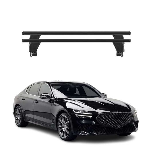 2019-2026 Genesis G70 Roof Rack Cross Bars Black