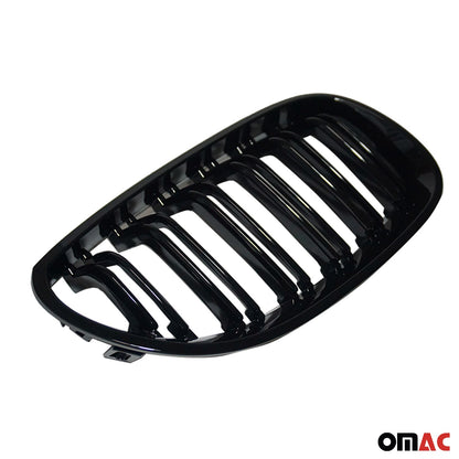 OMAC For BMW 5 Series E60 E61 2003-2010 Front Kidney Grille M5 Style Gloss Black 1212P081MPB