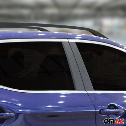 2013-2019 Ford Escape Roof Racks Cross Bars Luggage Carrie Black 2 Pieces