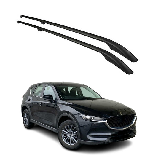 2017-2025 Mazda CX-5 Roof Rack Rails Side Rails Black