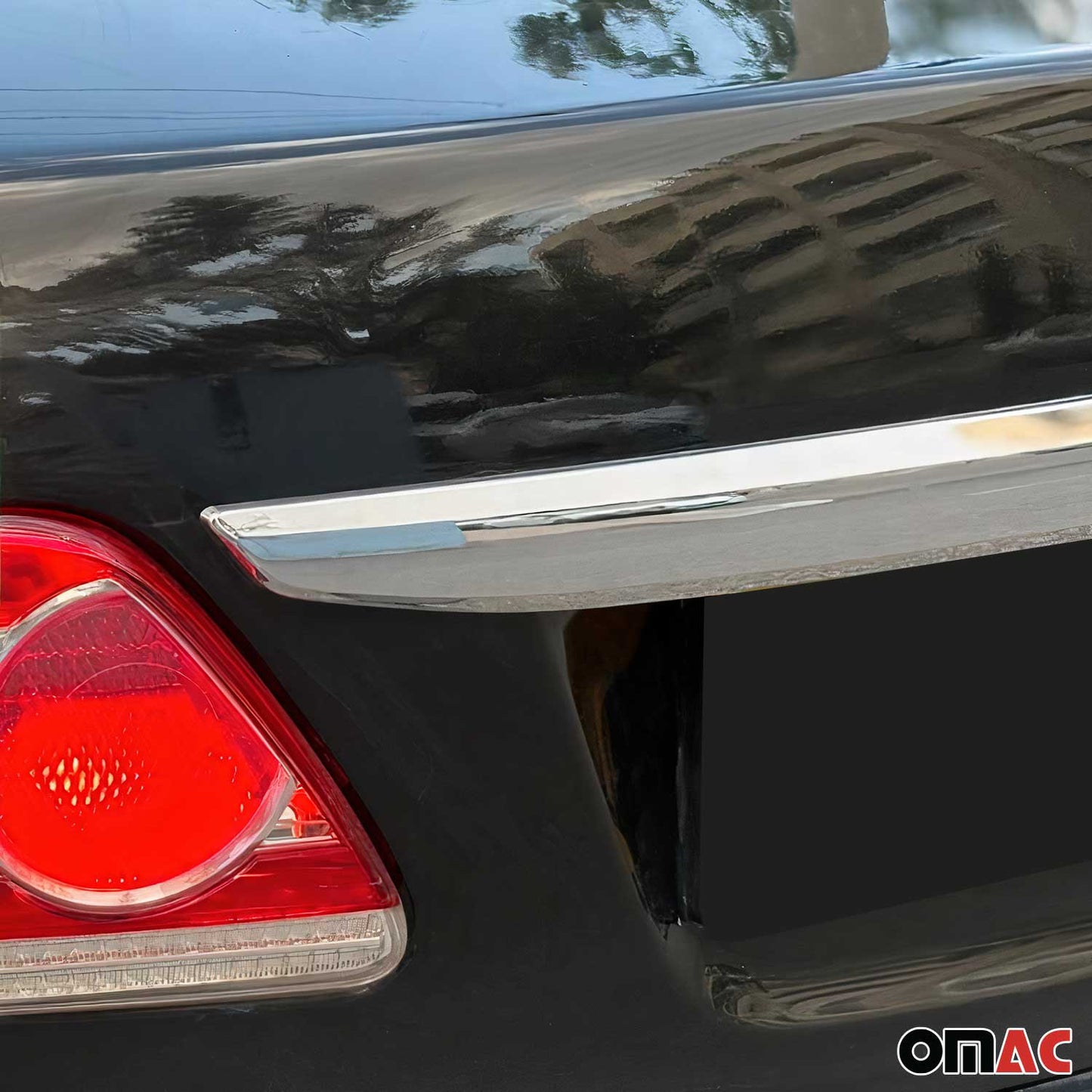 2010-2013 Toyota Corolla FL Rear Trunk Tailgate Door Handle Cover Stainless Steel Silver