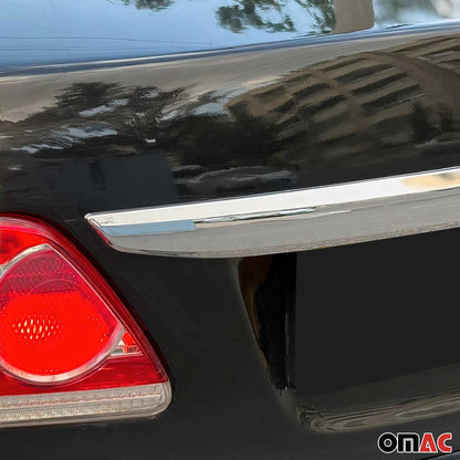 2010-2013 Toyota Corolla FL Rear Trunk Tailgate Door Handle Cover Stainless Steel Silver