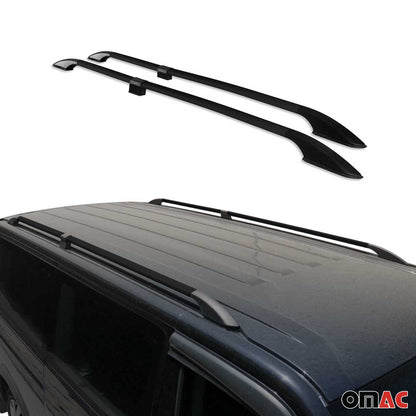 2013-2021 Nissan NV200 Roof Rack Rails Side Rails Black