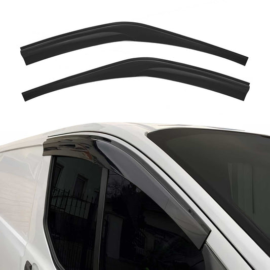 2015-2025 Ford Transit Window Visor Vent Rain Deflector 2Pcs Smoke