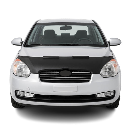 2005-2011 Hyundai Accent Era Car Bonnet Mask Hood Bra Black 1 Pc